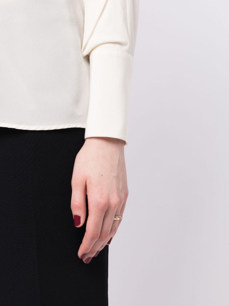18k Yellow Gold Knife-edge Ring