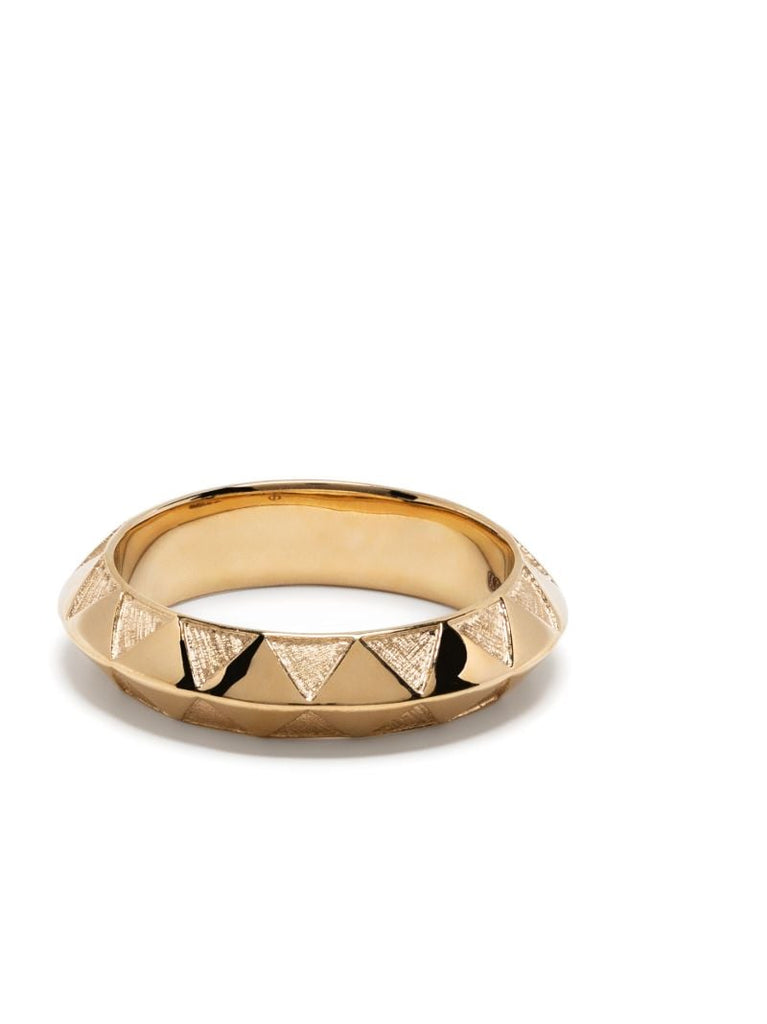 18k Yellow Gold Knife-edge Ring