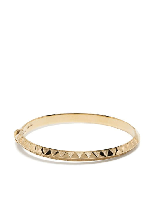 18k Yellow Gold Knife Edge Bangle