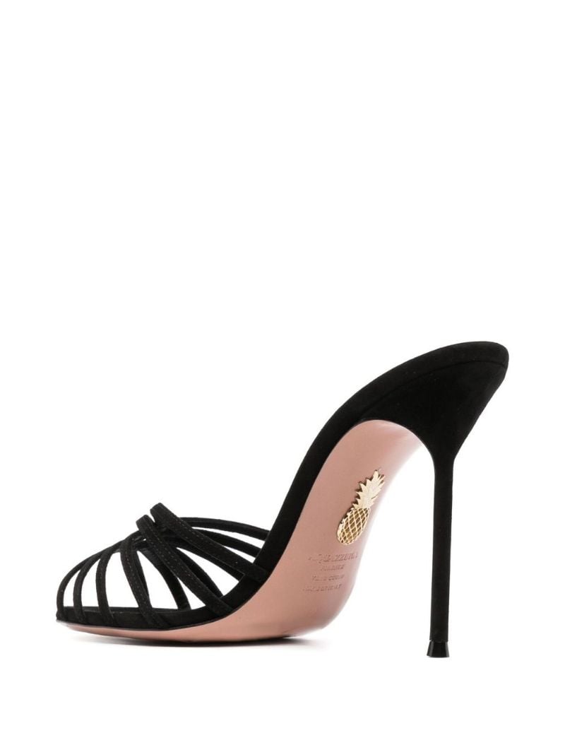 Black Flow 105 Suede Sandals
