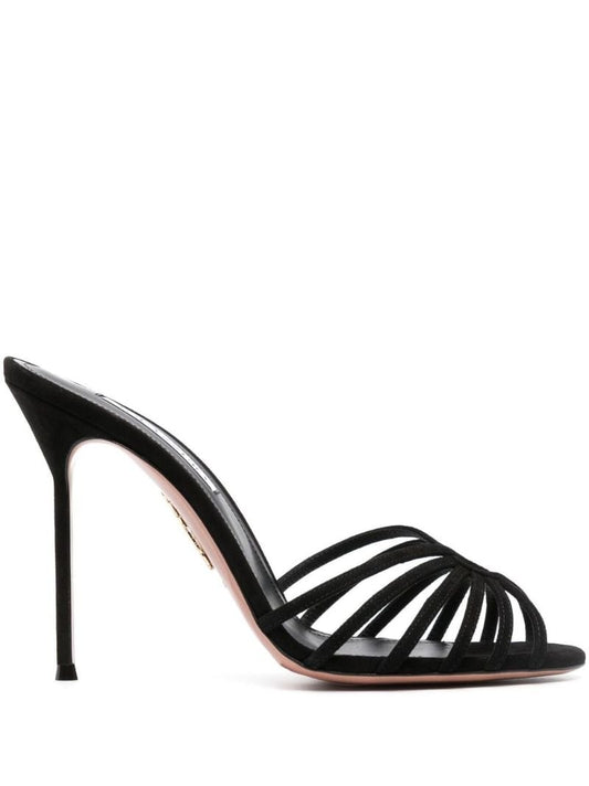 Black Flow 105 Suede Sandals