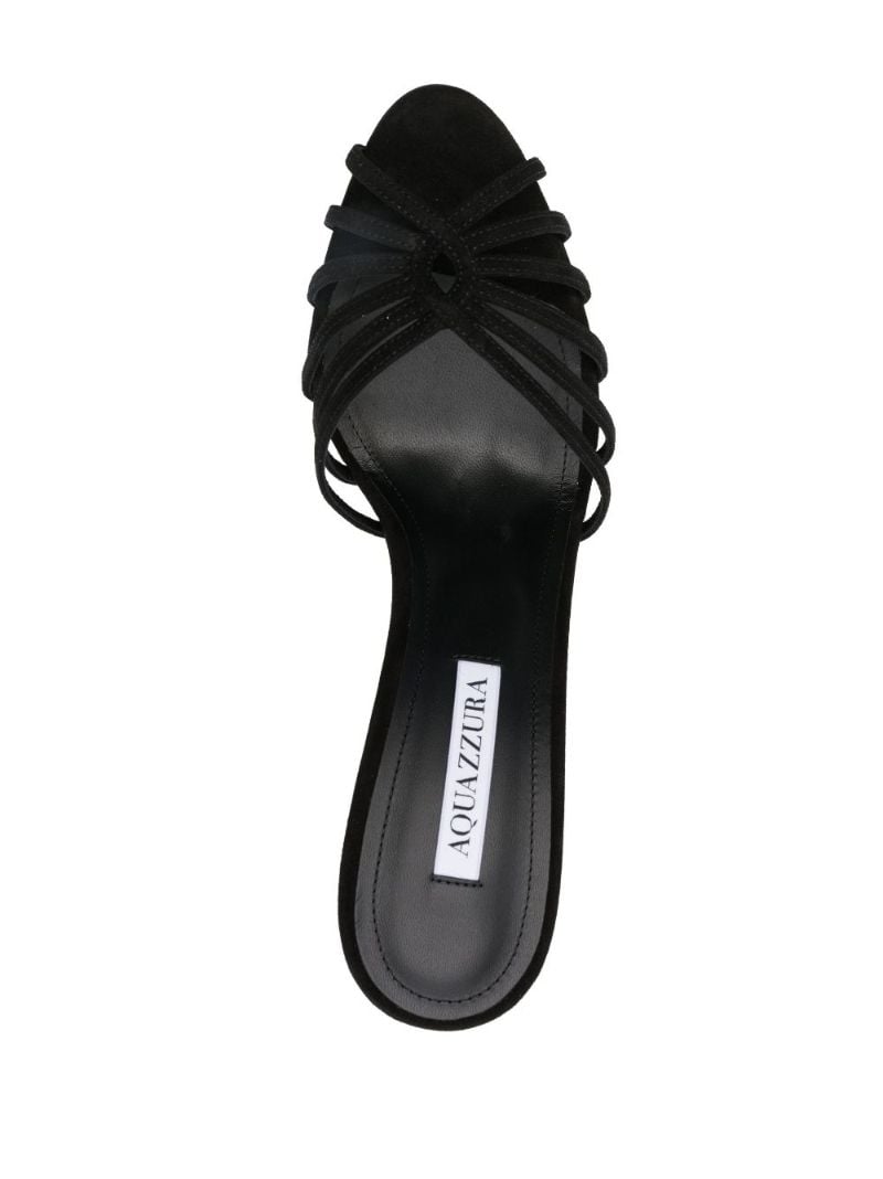 Black Flow 105 Suede Sandals