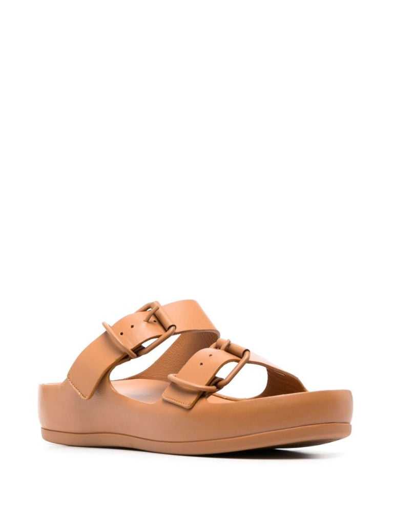 X Natacha Ramsey Levi Brown Sandals