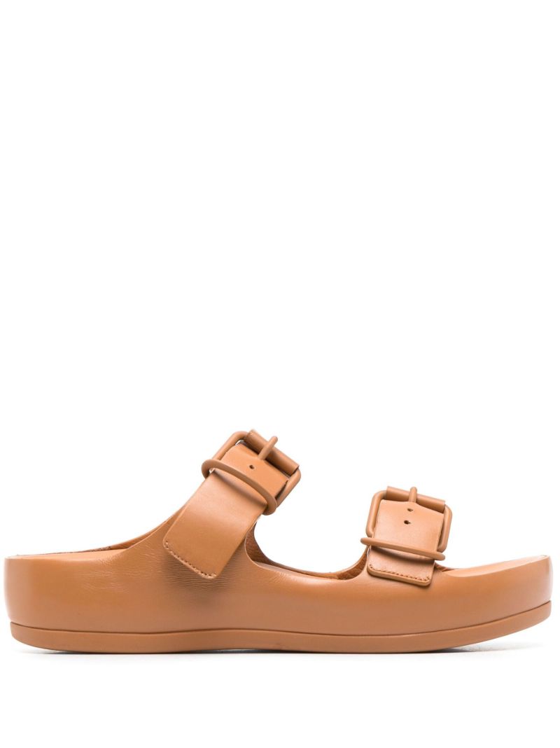 X Natacha Ramsey Levi Brown Sandals