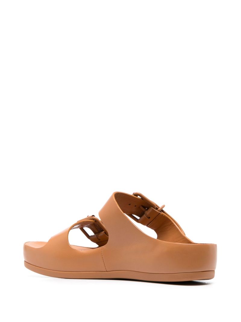 X Natacha Ramsey Levi Brown Sandals