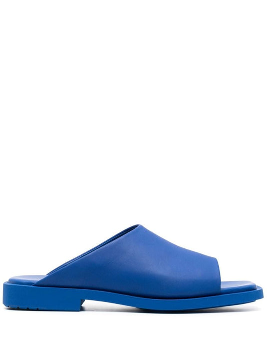 X Bianca Saunders Blue Morant Slides