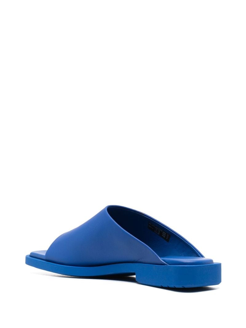 X Bianca Saunders Blue Morant Slides