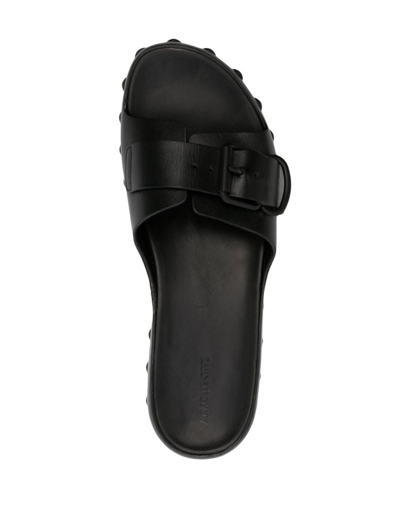 X Natacha Ramsey Levi Leather Slides