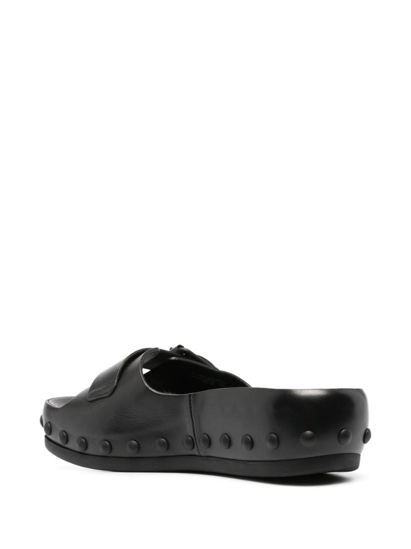 X Natacha Ramsey Levi Leather Slides