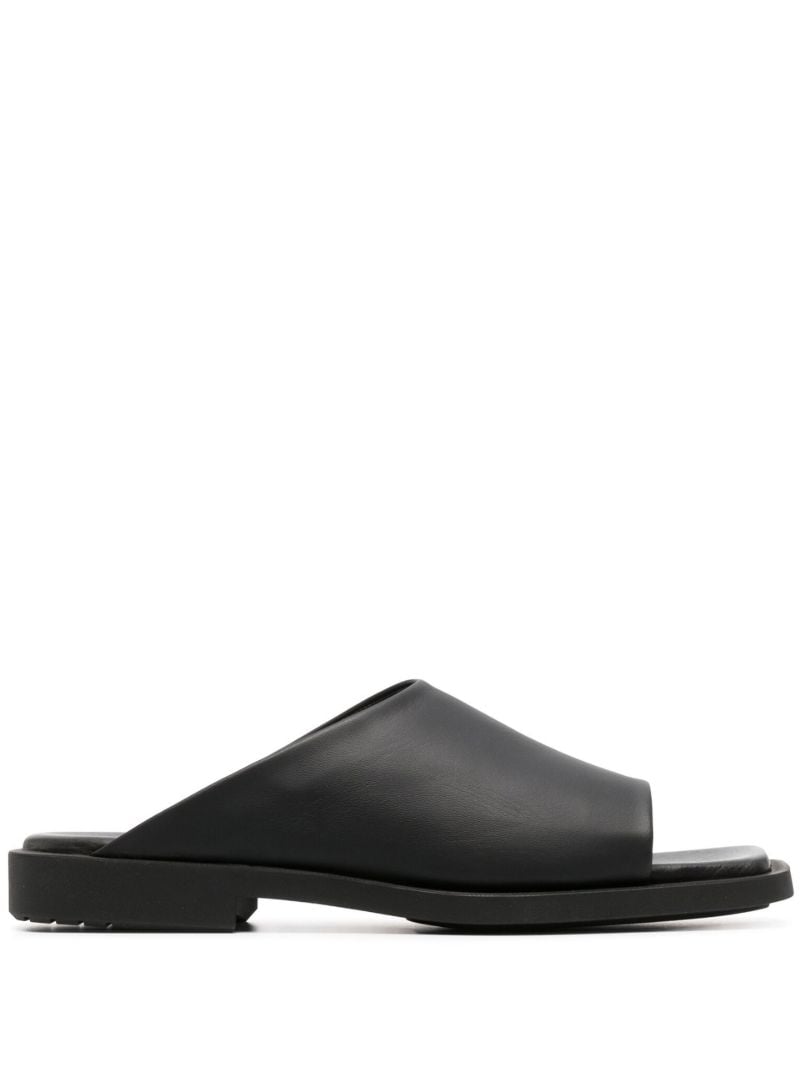 X Bianca Saunders Black Morant Slides