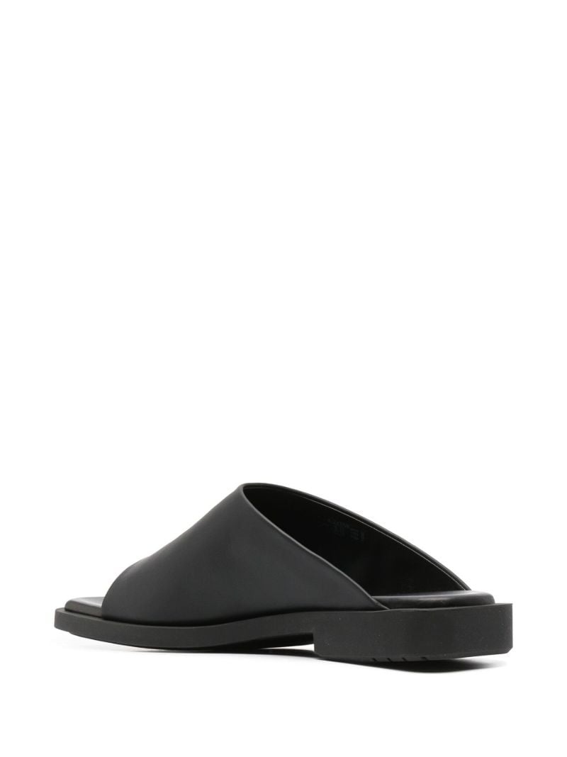 X Bianca Saunders Black Morant Slides
