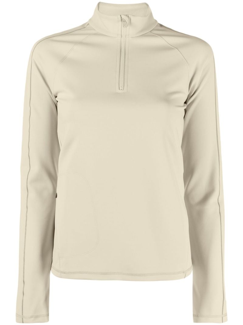 Neutral Frostknit Pullover Top