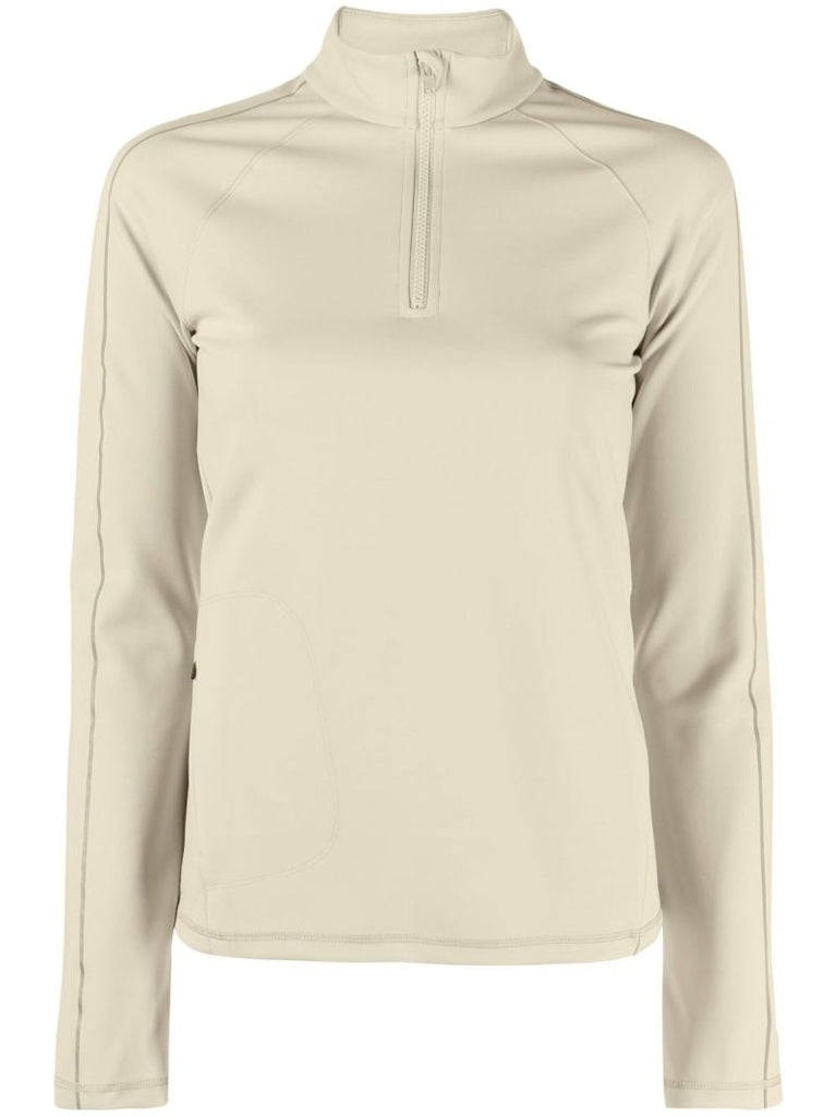 Neutral Frostknit Pullover Top