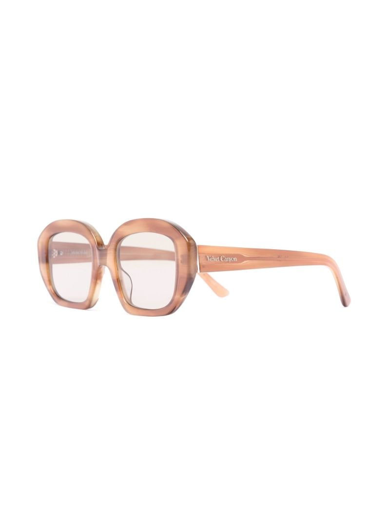 Neutral Motel Mesa Oversized Sunglasses