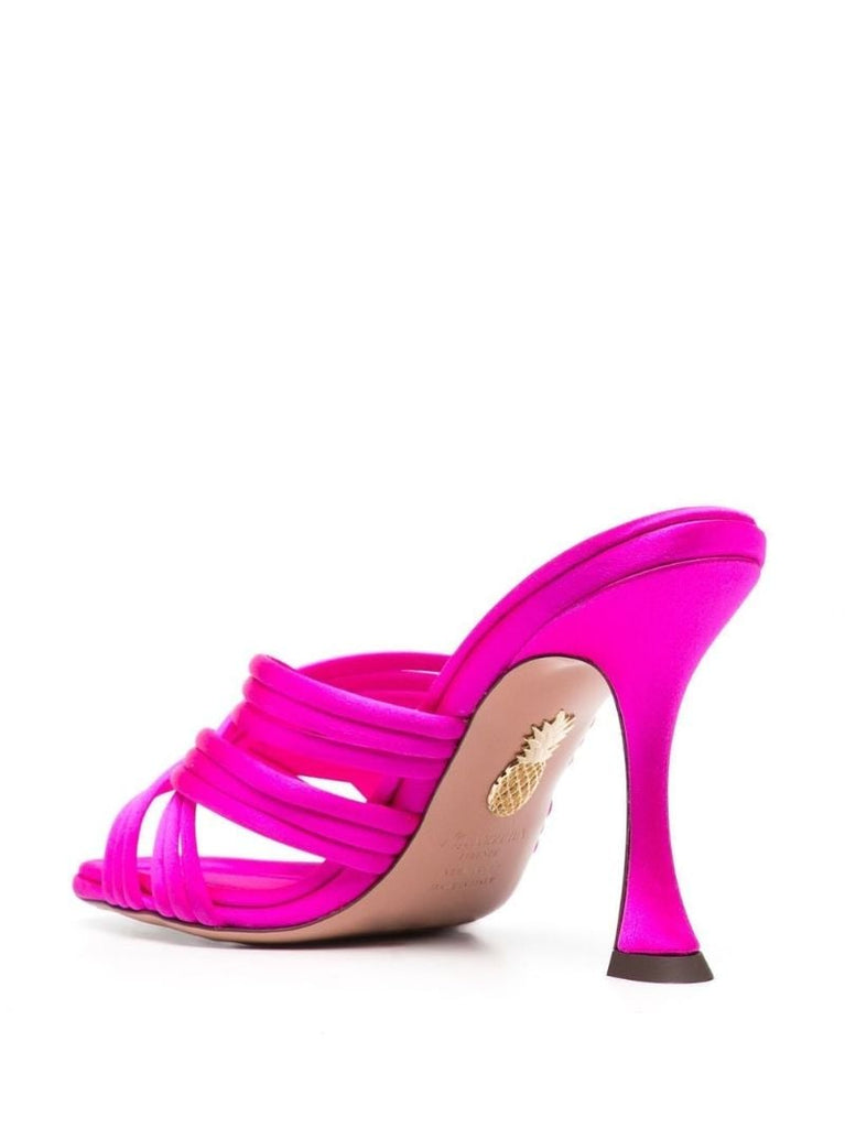 Pink Oahu 95 Satin Sandals
