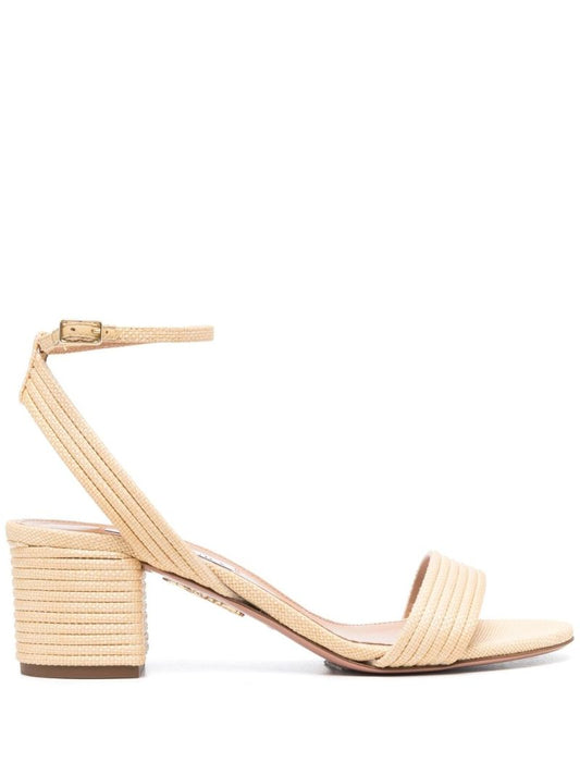Beige Sundance 50 Quilted Sandals