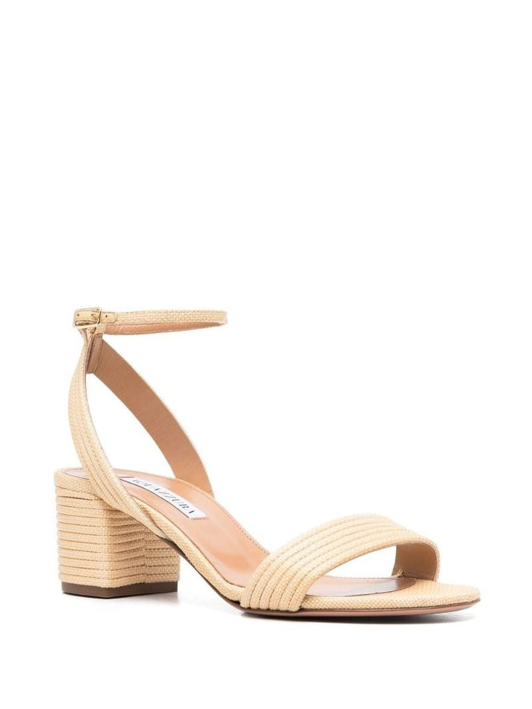 Beige Sundance 50 Quilted Sandals