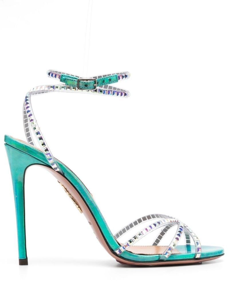 Blue Dance Plexi 105 Leather Sandals
