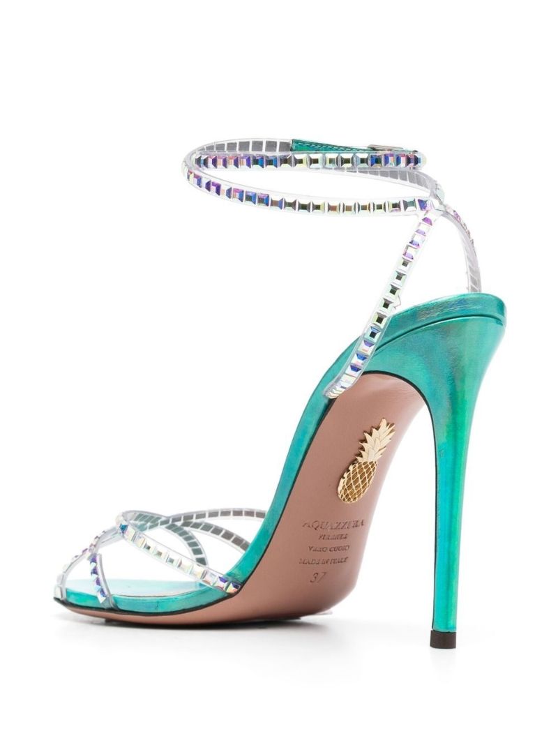 Blue Dance Plexi 105 Leather Sandals