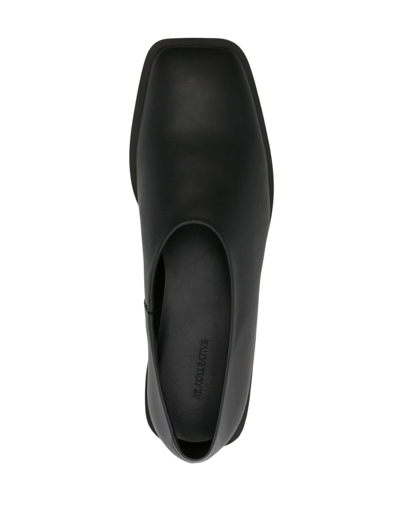 X Bianca Saunders Black Maggoty Loafers