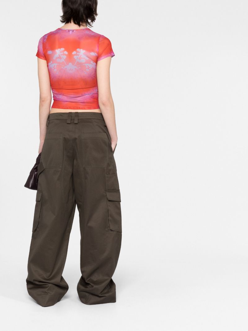 Red Rouge Mudd Mesh T-shirt
