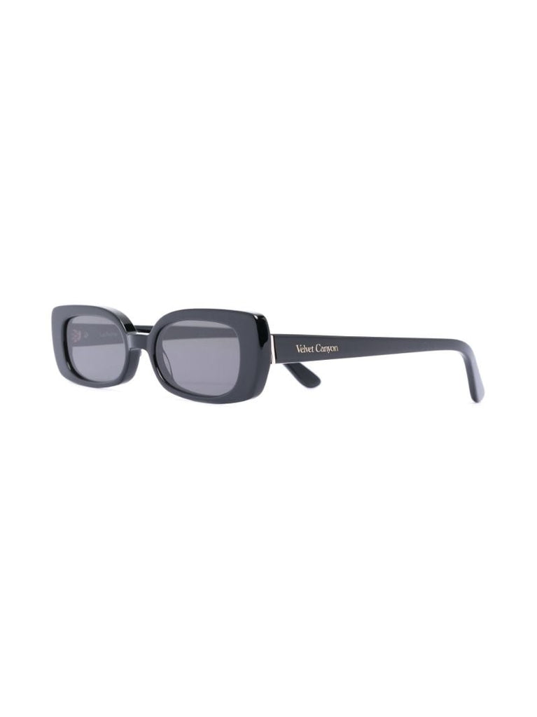 Black La Petite Square Sunglasses