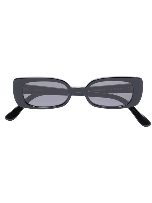 Black La Petite Square Sunglasses