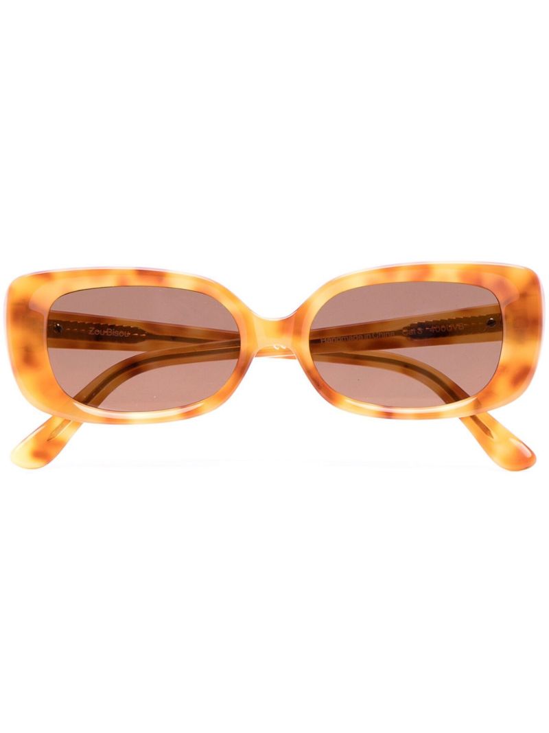 Brown Zou Bisou Tortoiseshell Sunglasses