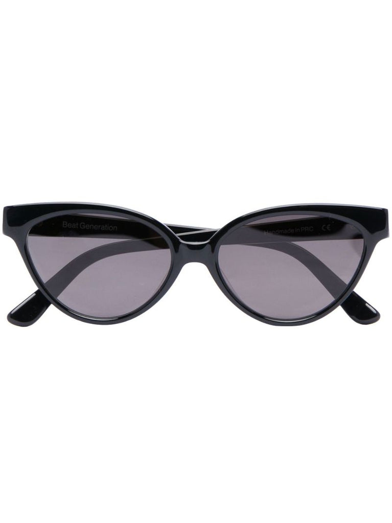 Black Beat Generation Cateye Sunglasses