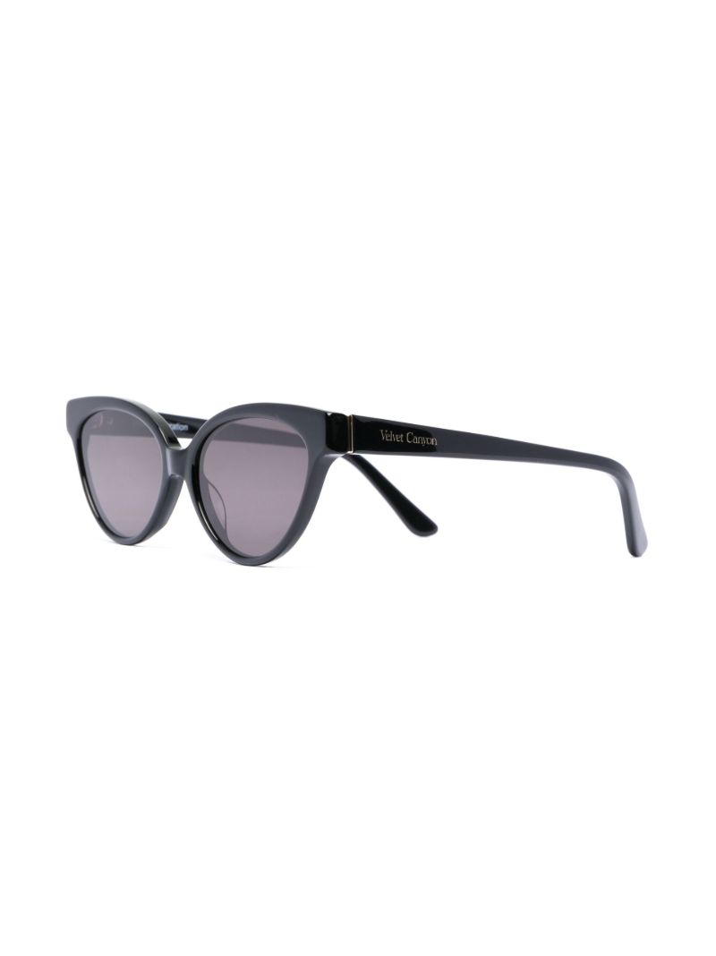 Black Beat Generation Cateye Sunglasses