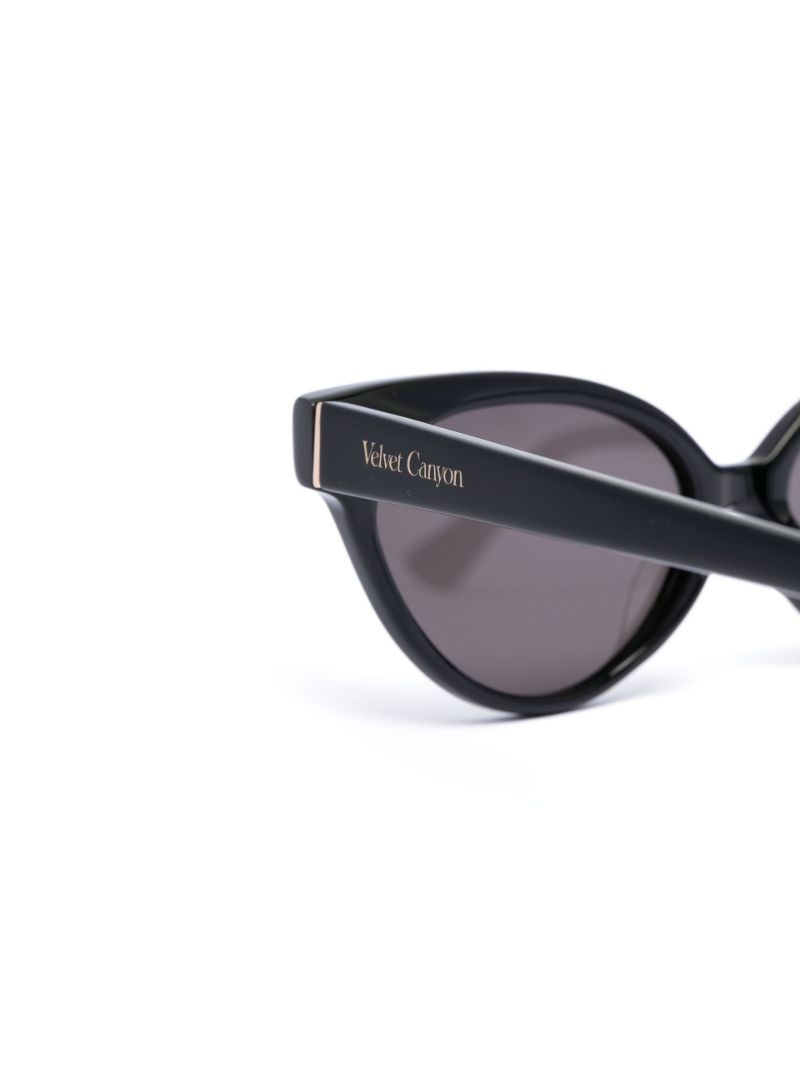 Black Beat Generation Cateye Sunglasses