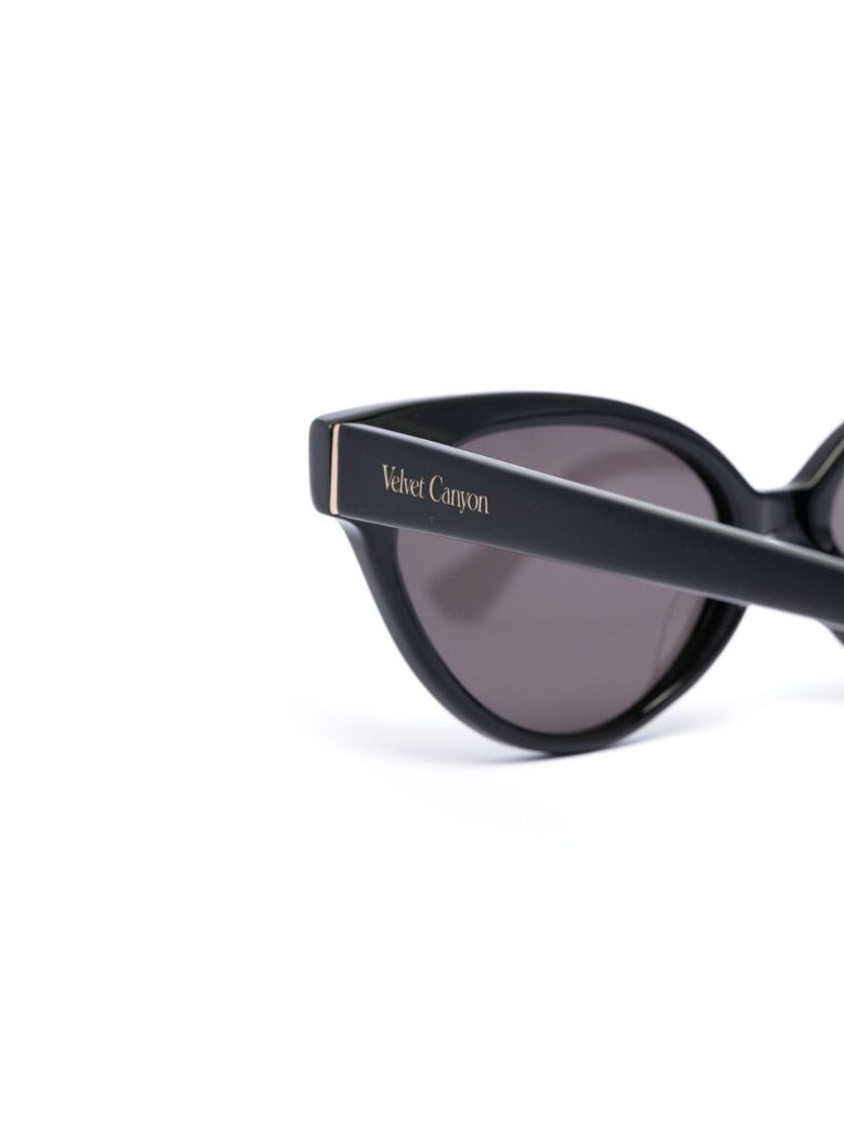 Black Beat Generation Cateye Sunglasses