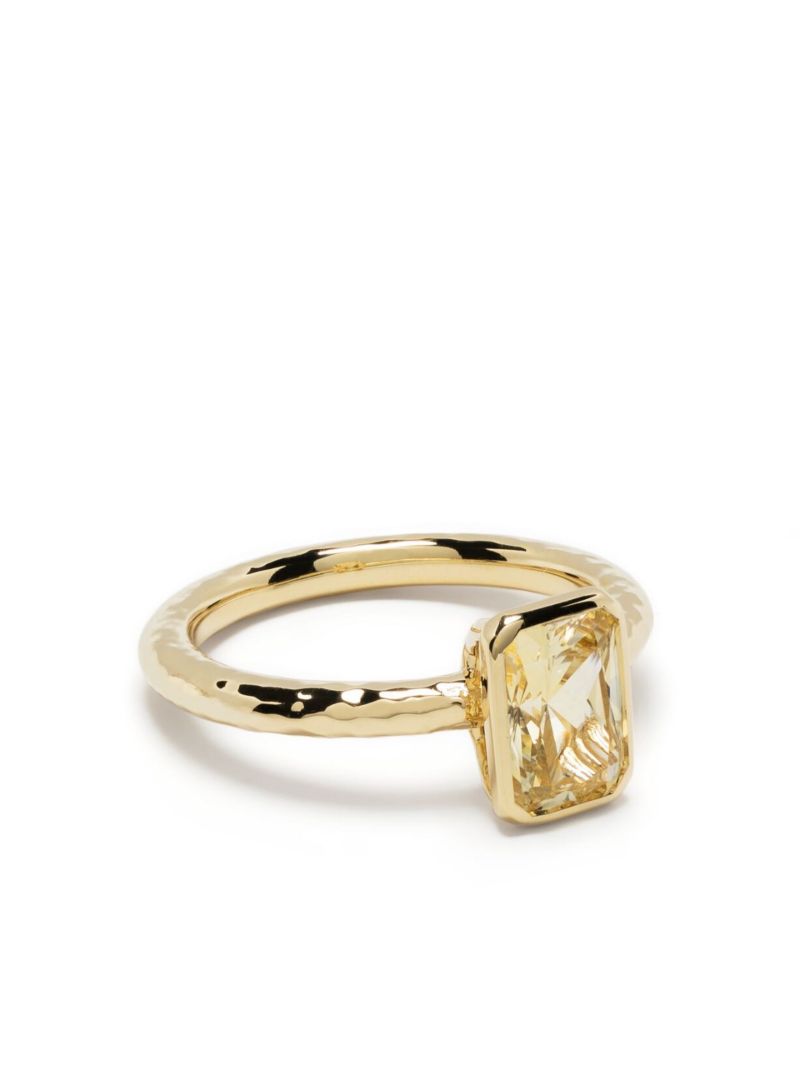 18k Yellow Gold the Beatrice Sapphire Ring