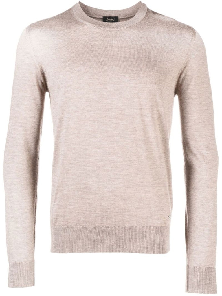 Neutral Fine-knit Sweater