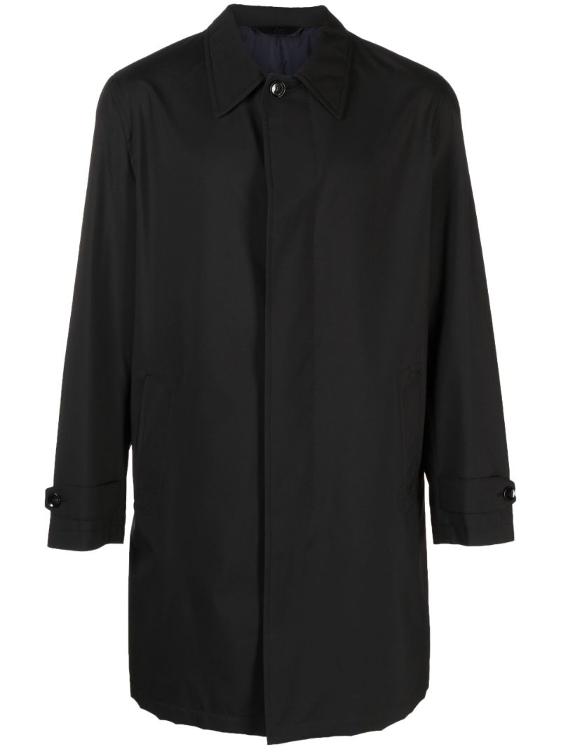 Black Performa Car Coat