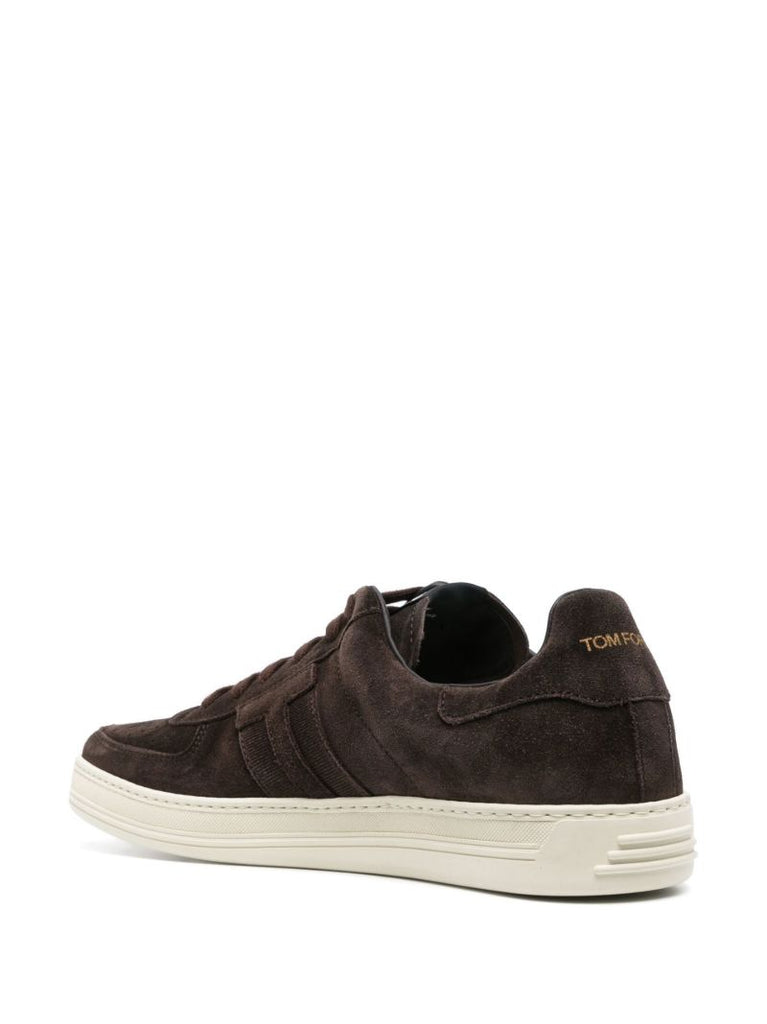 Brown Radcliffe Leather Low-top Sneakers