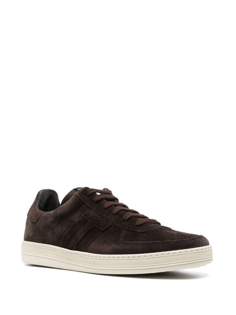 Brown Radcliffe Leather Low-top Sneakers