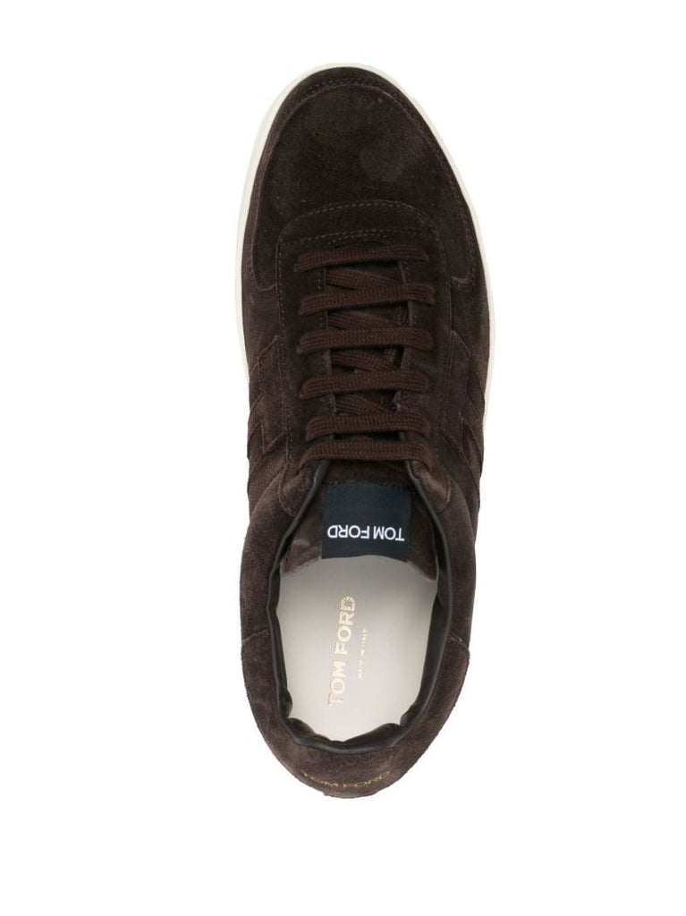Brown Radcliffe Leather Low-top Sneakers