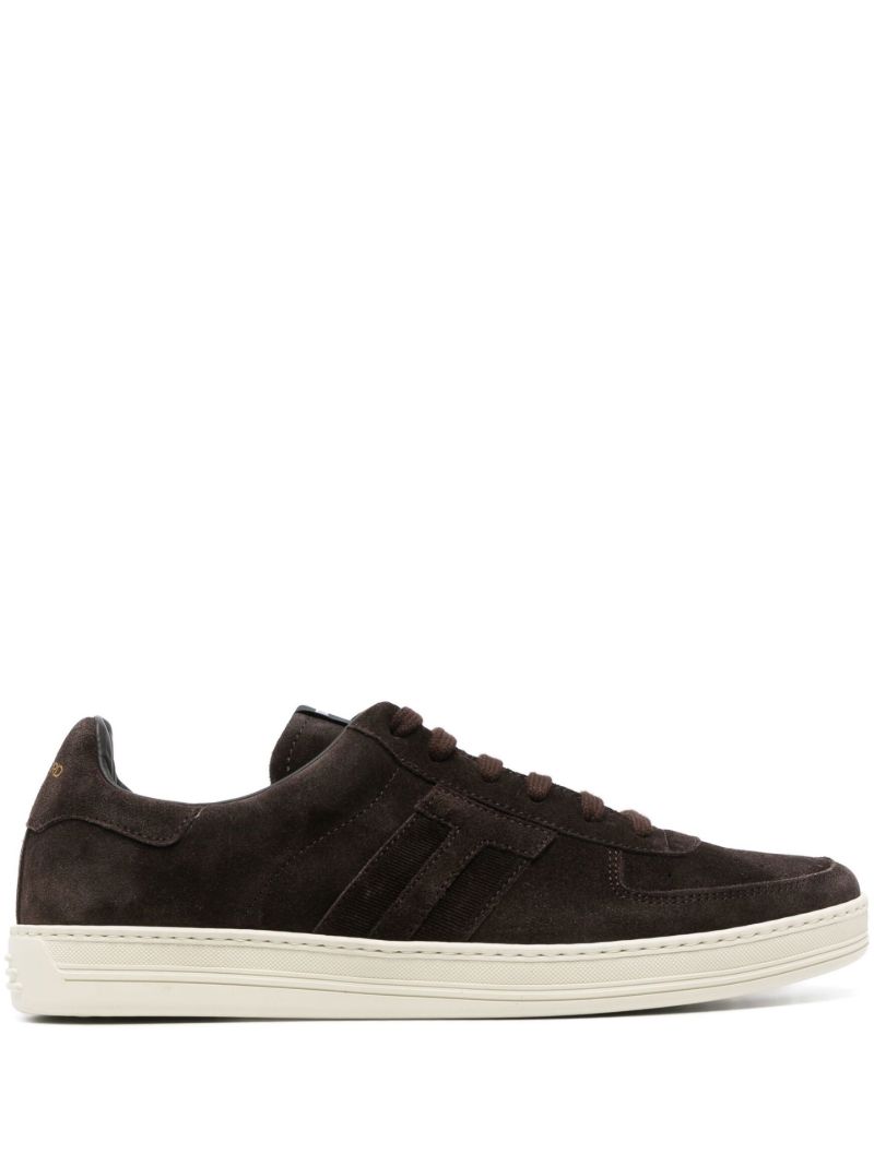 Brown Radcliffe Leather Low-top Sneakers