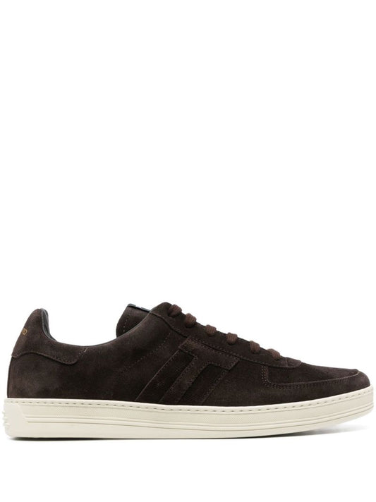 Brown Radcliffe Leather Low-top Sneakers