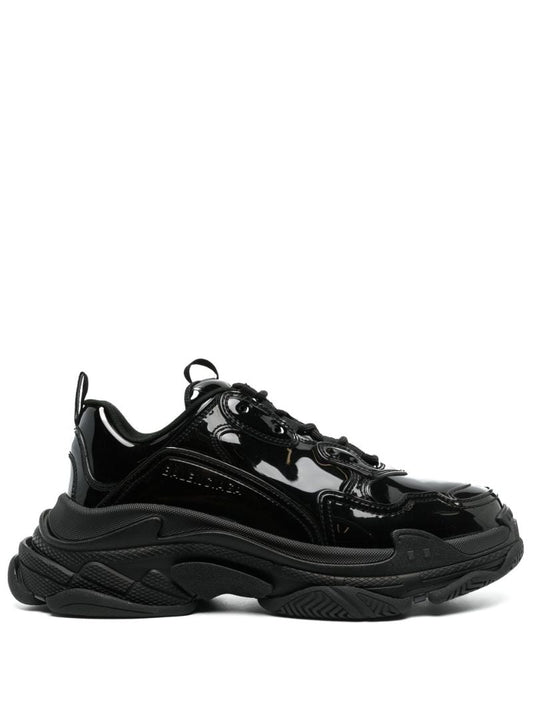 Black Triple S Sneakers