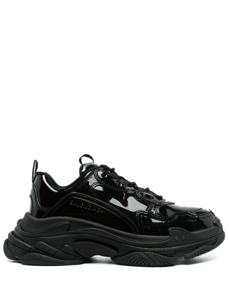 Black Triple S Sneakers