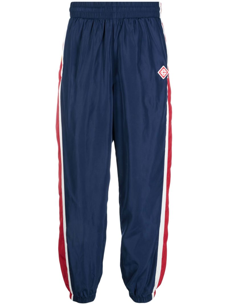 Blue Stripe Track Pants