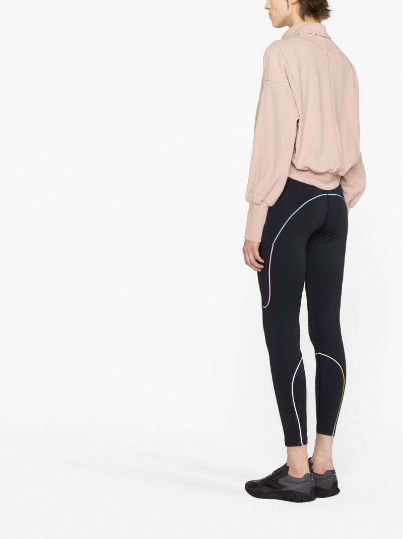 Black Frostknit 7/8 Performance Leggings