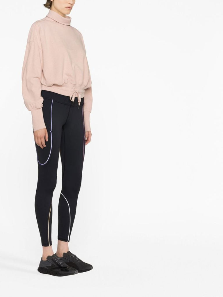 Black Frostknit 7/8 Performance Leggings