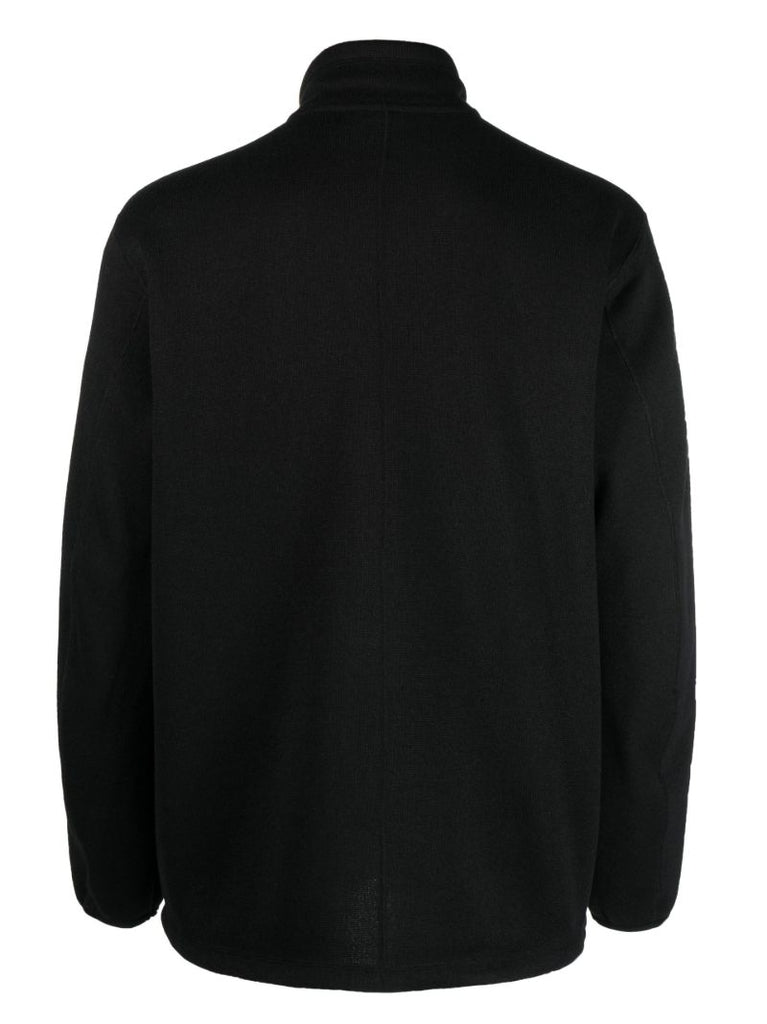 Black Polartec Fleece Jacket