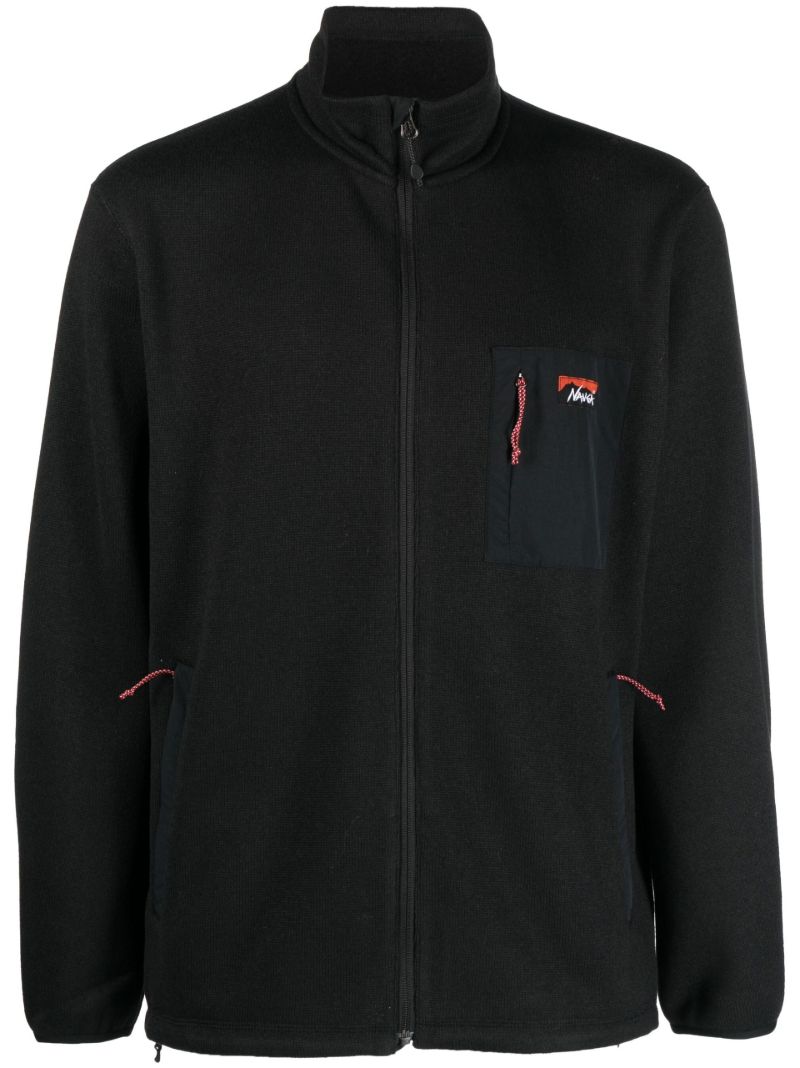 Black Polartec Fleece Jacket