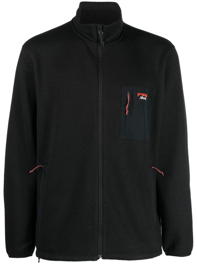 Black Polartec Fleece Jacket