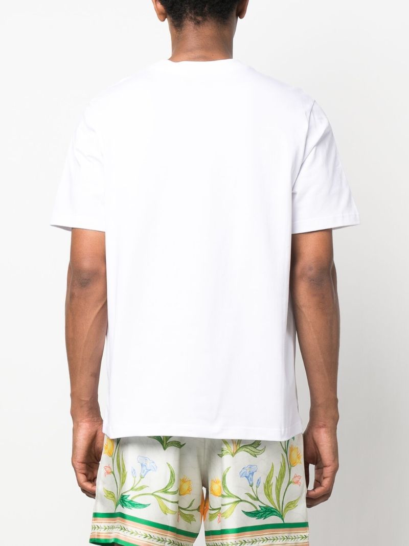 White Fond Merin Print T-shirt
