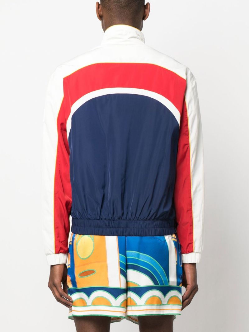 White Arch Colourblock Track Jacket